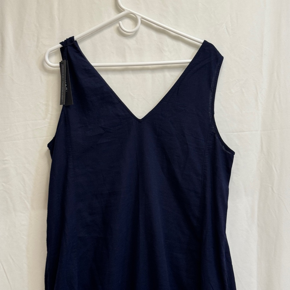 Tahari deep blue maxi